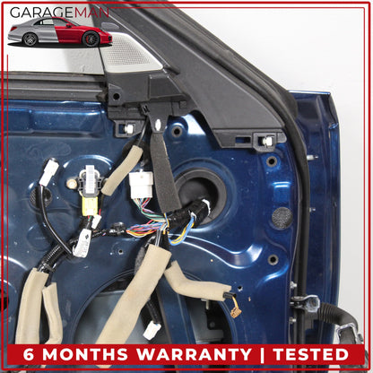 2014-2024 Infiniti Q50 V37 Front Left Driver Side Door Shell Blue H010A4GAMA OEM