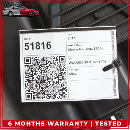 2015-2020 Mercedes W222 S550e Hybrid Fuel Vapor Activated Charcoal Canister OEM