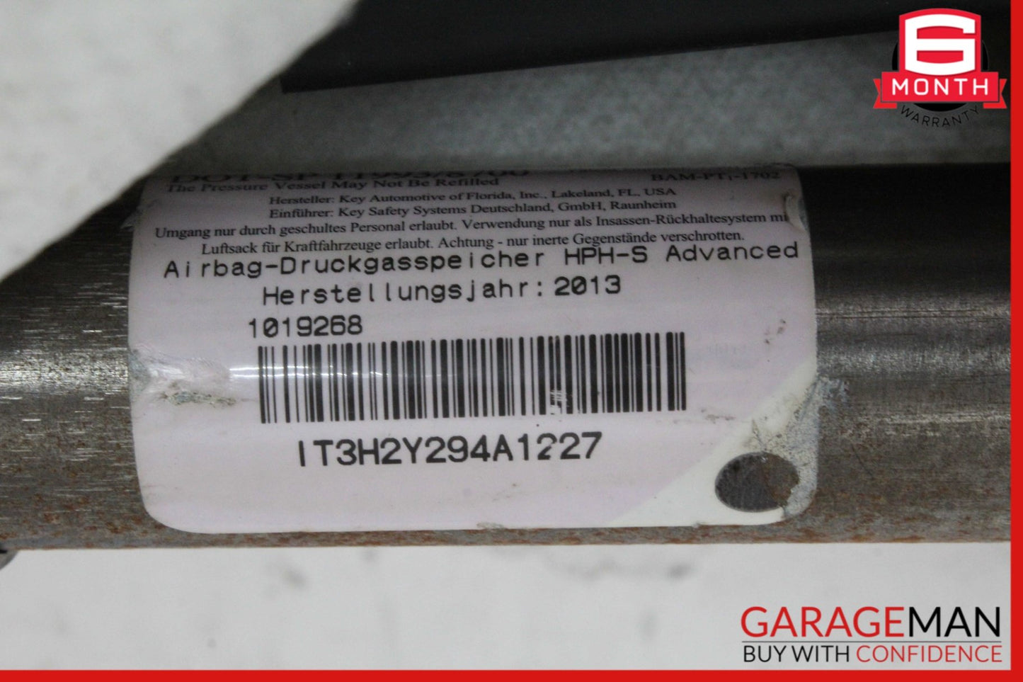 2011-2014 Dodge Charger LD Sedan Right Side Roof Curtain Air Bag 05108050AF