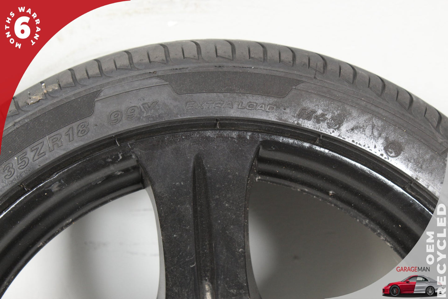 2006-2007 Mercedes W219 CLS500 Rear Wheel Rim w/ Tire 9.5JX18H2 ET33 2194010302