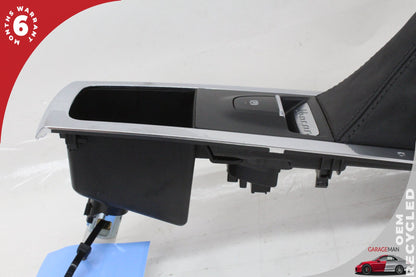 2015-2018 Porsche Macan 95B Center Console Shifter Knob Boot Trim Cover OEM