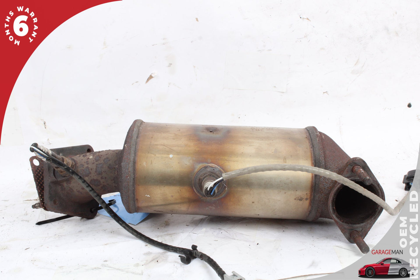 2003-2006 Jaguar XK8 X100 Left and Right Side Exhaust Downpipe 3W835E212AD OEM