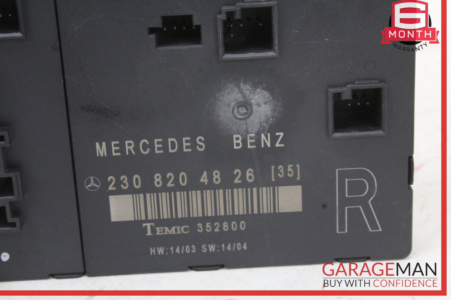 2003-2012 Mercedes SL500 R230 Right Front Door Control Module 2308204826 OEM