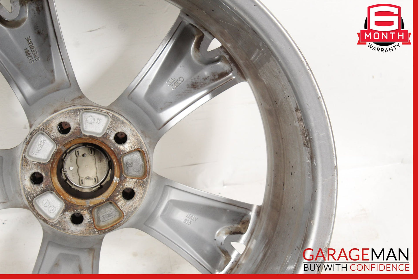 2008-2017 Audi A5 S5 5 Scissor Spoke Wheel Rim 8.5Jx19H2 ET32 8T0601025F OEM