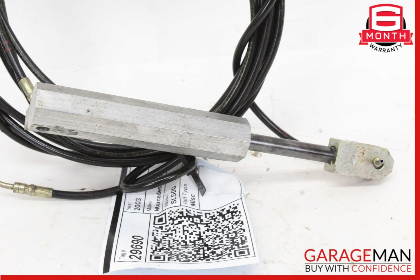 2003-2012 Mercedes R230 SL500 Right Trunk Frame Lock Cylinder 2308001072 OEM