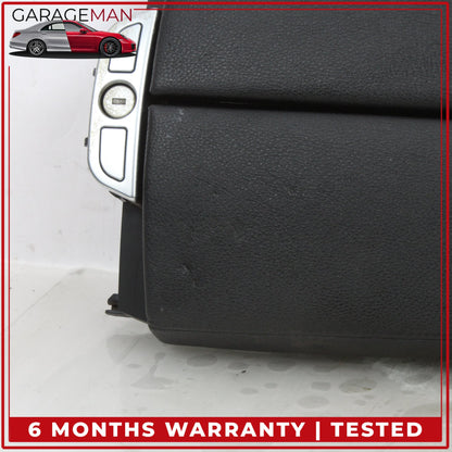 2012-2018 BMW 650i F13 Front Center Armrest Lid Cover Black Nappa 9216385 OEM