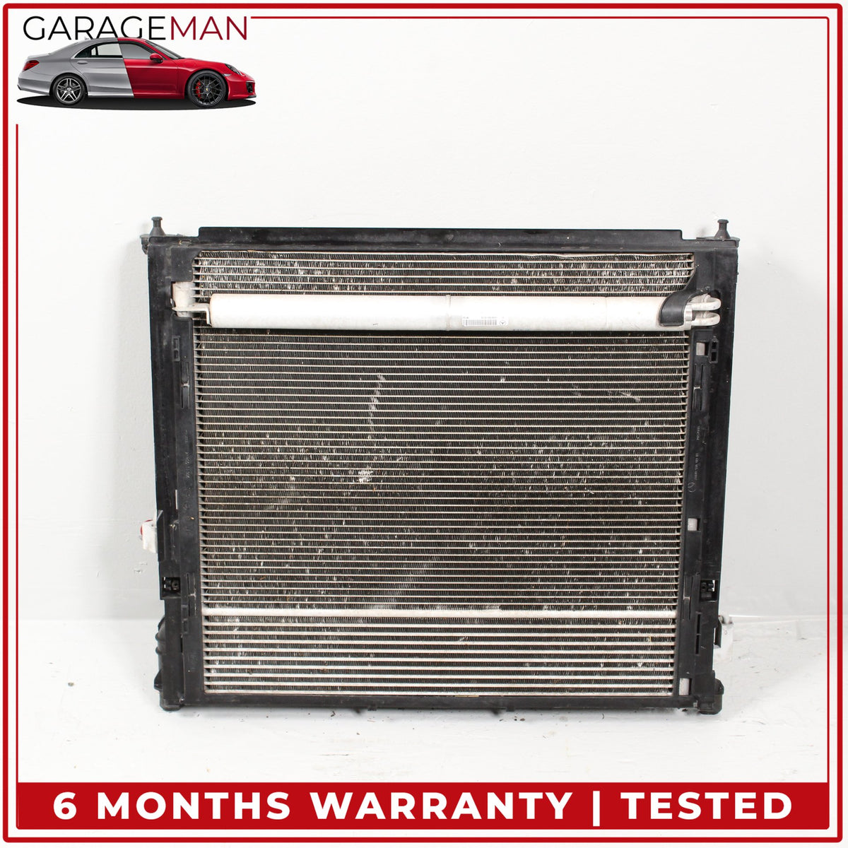 2012-2019 Mercedes W166 ML350 Water Radiator A/C Conditioning Condenser OEM
