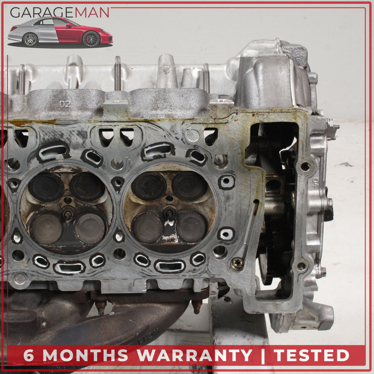 2008-2014 BMW 650i 550i X5 X6 4.4L V8 N63 Right Side Cylinder Head 7573936 OEM
