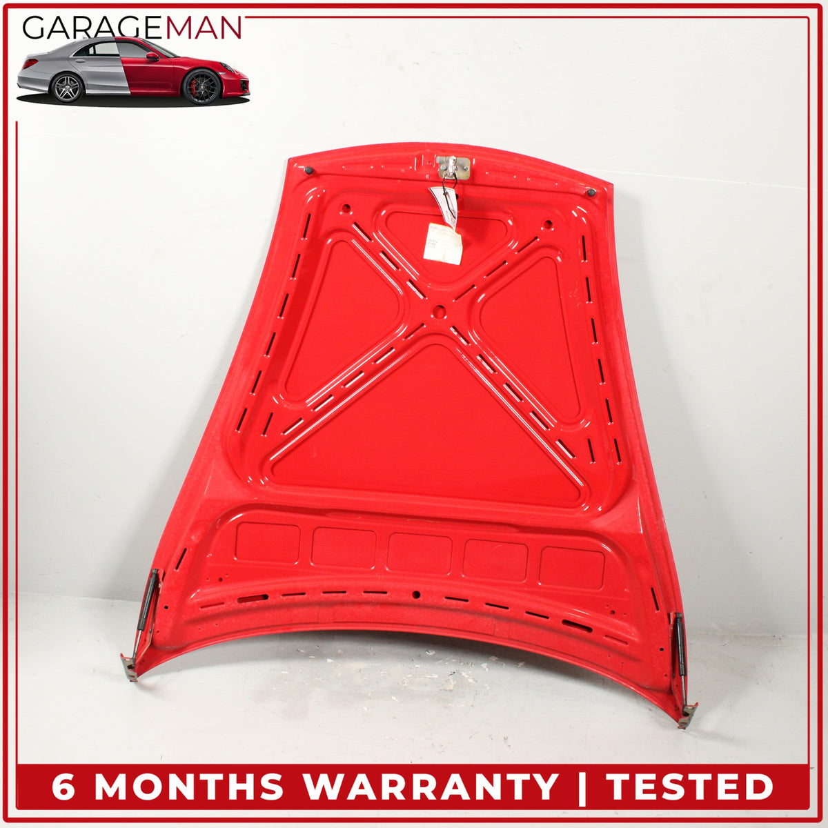 1997-2005 Porsche 911 996 Boxster 986 Front Hood Bonnet Panel Assembly Red OEM