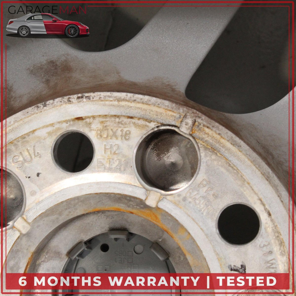 2015-2024 Porsche Macan 95B Front Left or Right Side Wheel Rim 8JX18H2 ET21 OEM