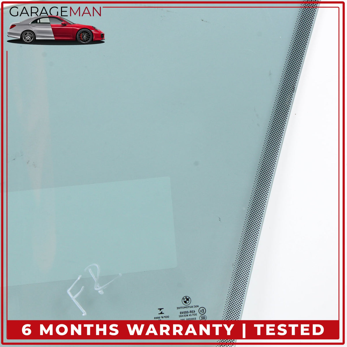 2015-2020 BMW 430i Gran Coupe Front Right Passenger Side Door Window Glass OEM