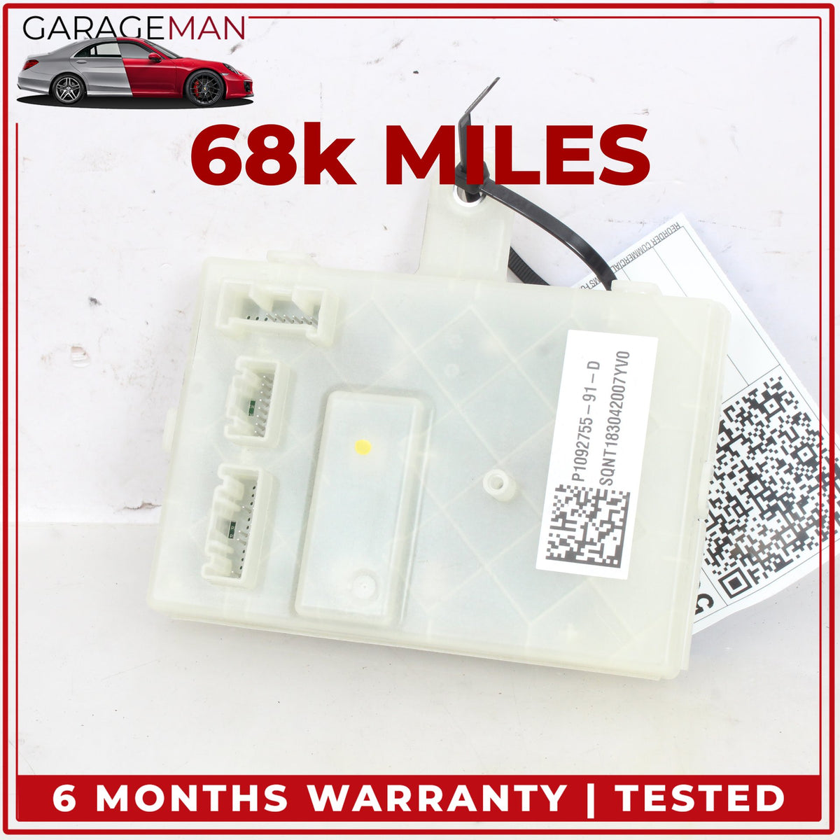 2017-2023 Tesla Model 3 Charge Charging Port Control Module Unit 109275591D OEM