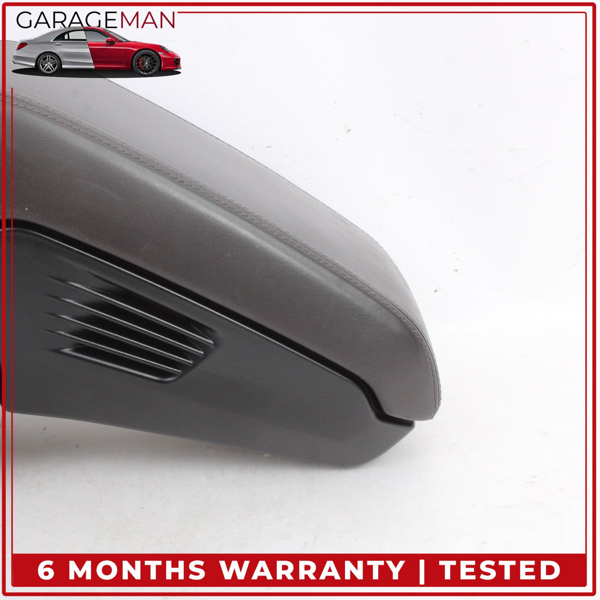 2014-2021 BMW i3 I01 Front Center Console Armrest Arm Rest Brown 9283177 OEM