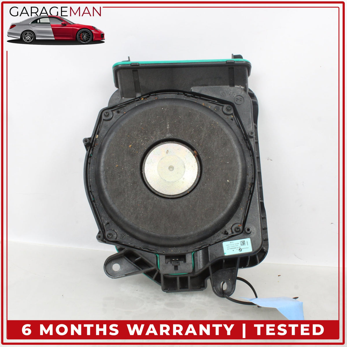 2017-2023 BMW 530e G30 Front Left and Right Underseat Subwoofer Speaker Set OEM