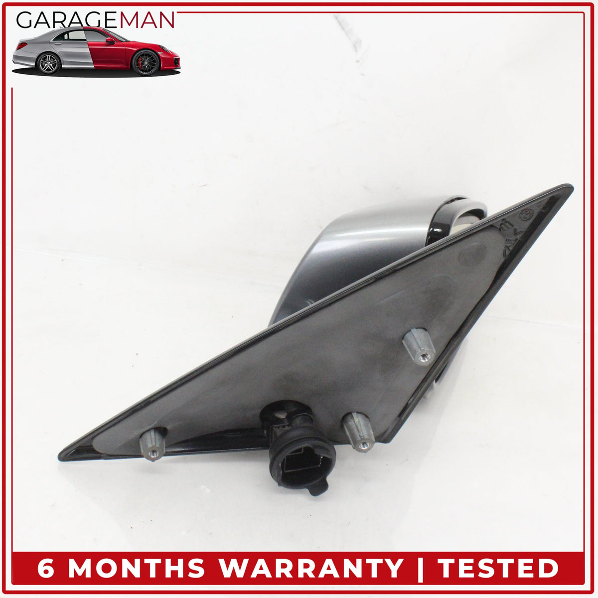 2010-2017 BMW 550i GT Front Right Door Rear View Mirror Space Gray Metallic OEM