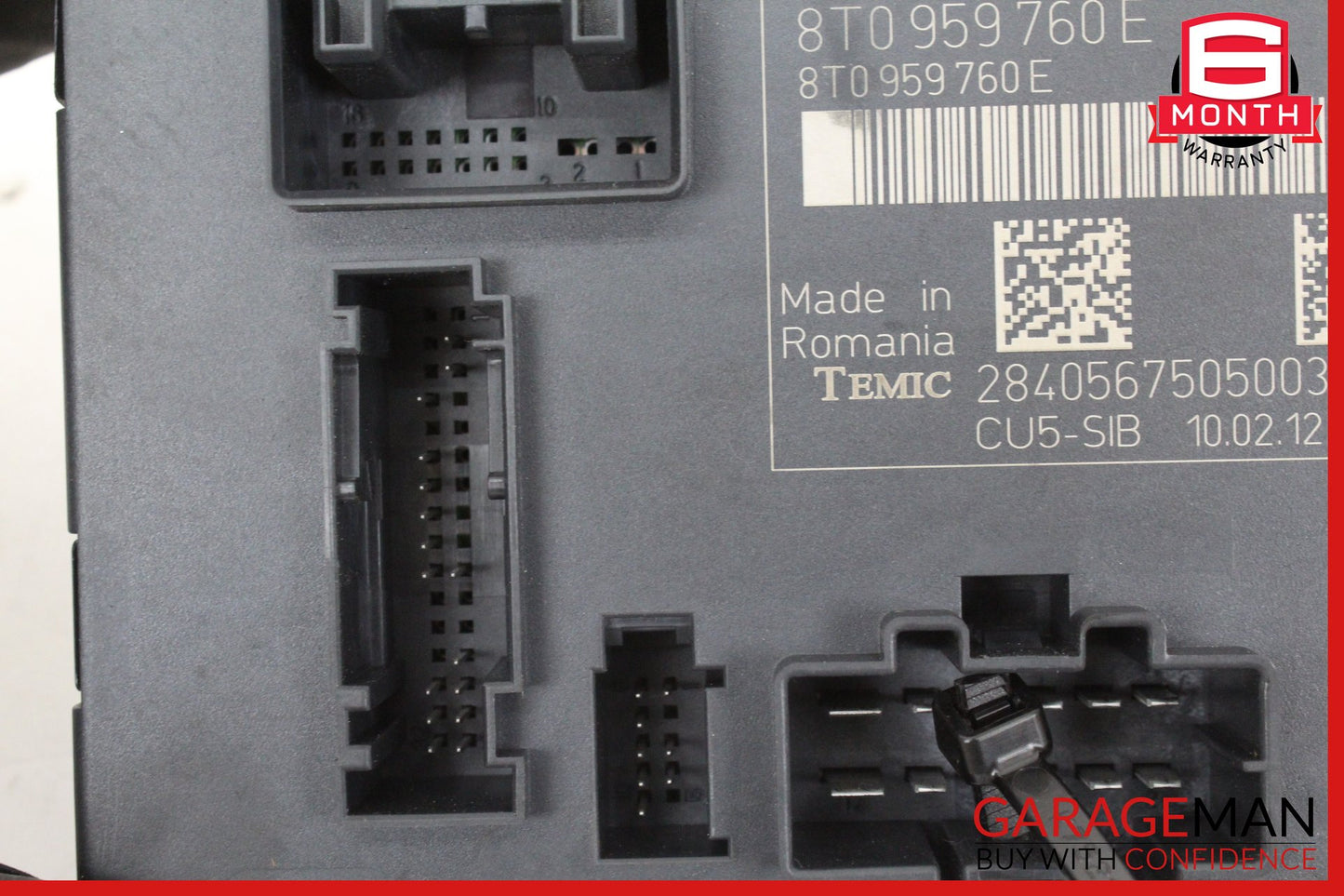 12-17 Audi A5 Front Left or Right Side Seat Memory Control Module 8T0959760E OEM