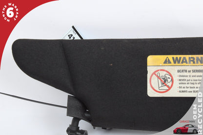2002-2005 Ford Thunderbird Front Left Side Sun Visor Black 1W637604132ACW OEM