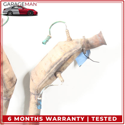 2002-2005 Ford Thunderbird RWD Left and Right Side Exhaust Downpipe Set OEM