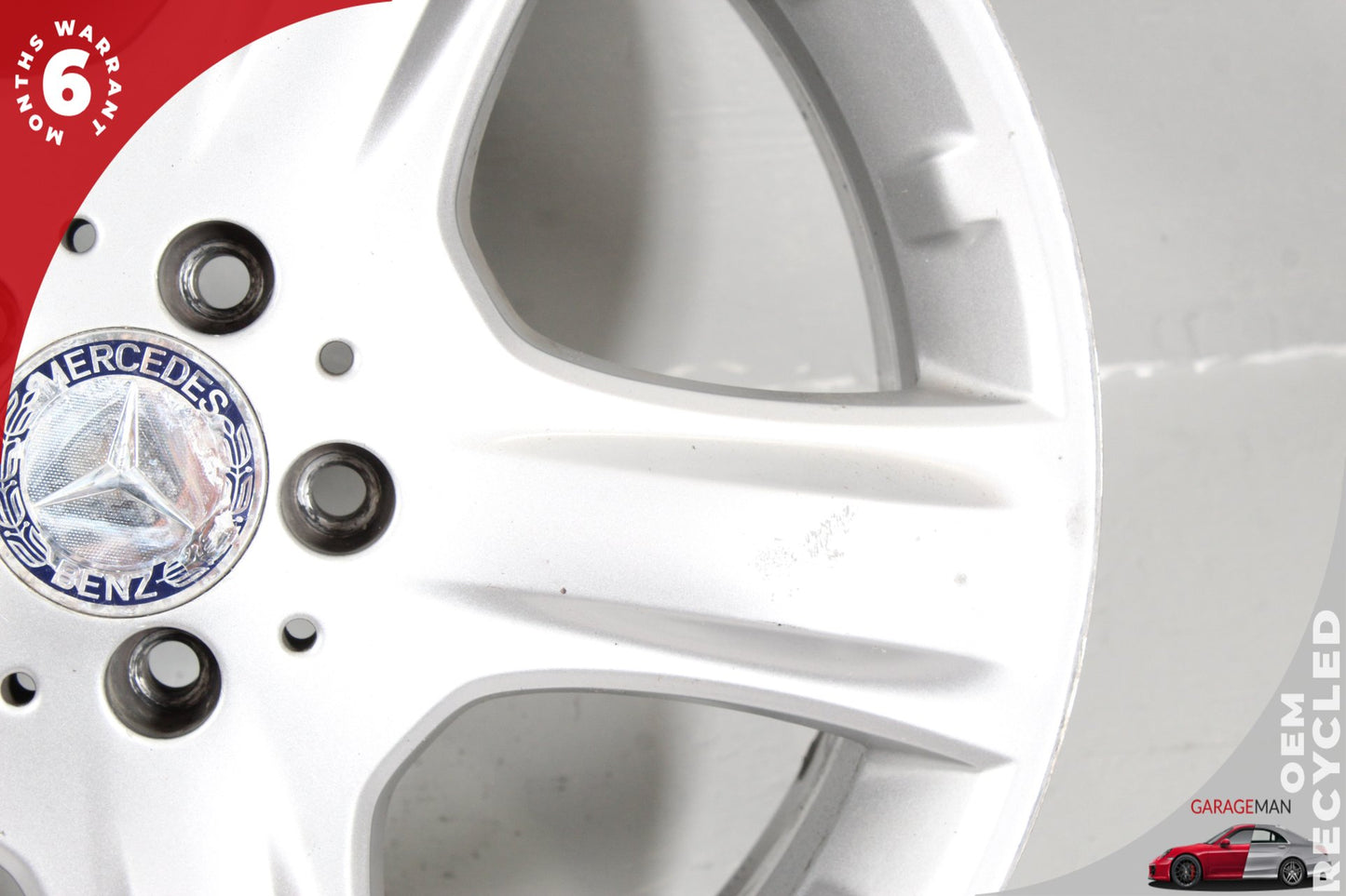 2006-2009 Mercedes W164 ML350 Front or Rear Wheel Rim 8JX19H2ET60 1644011202 OEM