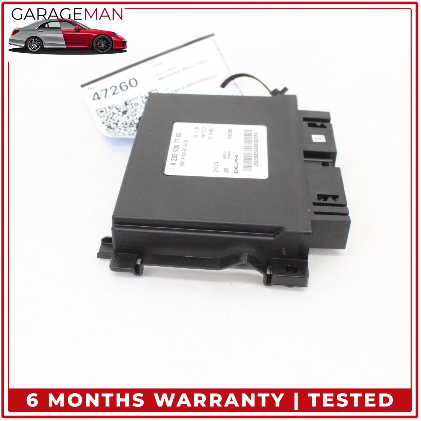 2015-2019 Mercedes W205 C300 Transmission Control Module Unit 2059007705 OEM