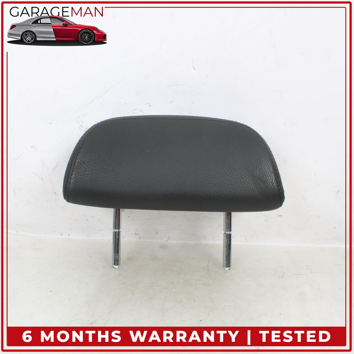 2004-2007 BMW 650i E64 RWD Rear Left & Right Headrest Set 7070423 OEM