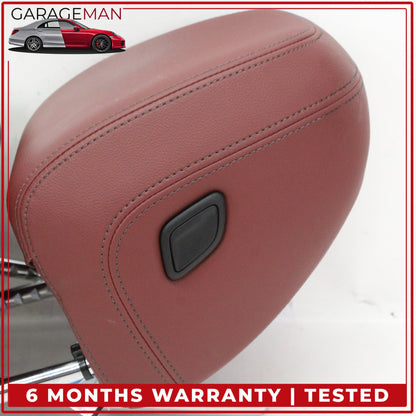 2019-2025 BMW 330i Front Left and Right Side Seat Head Rest Red 52107478116 OEM