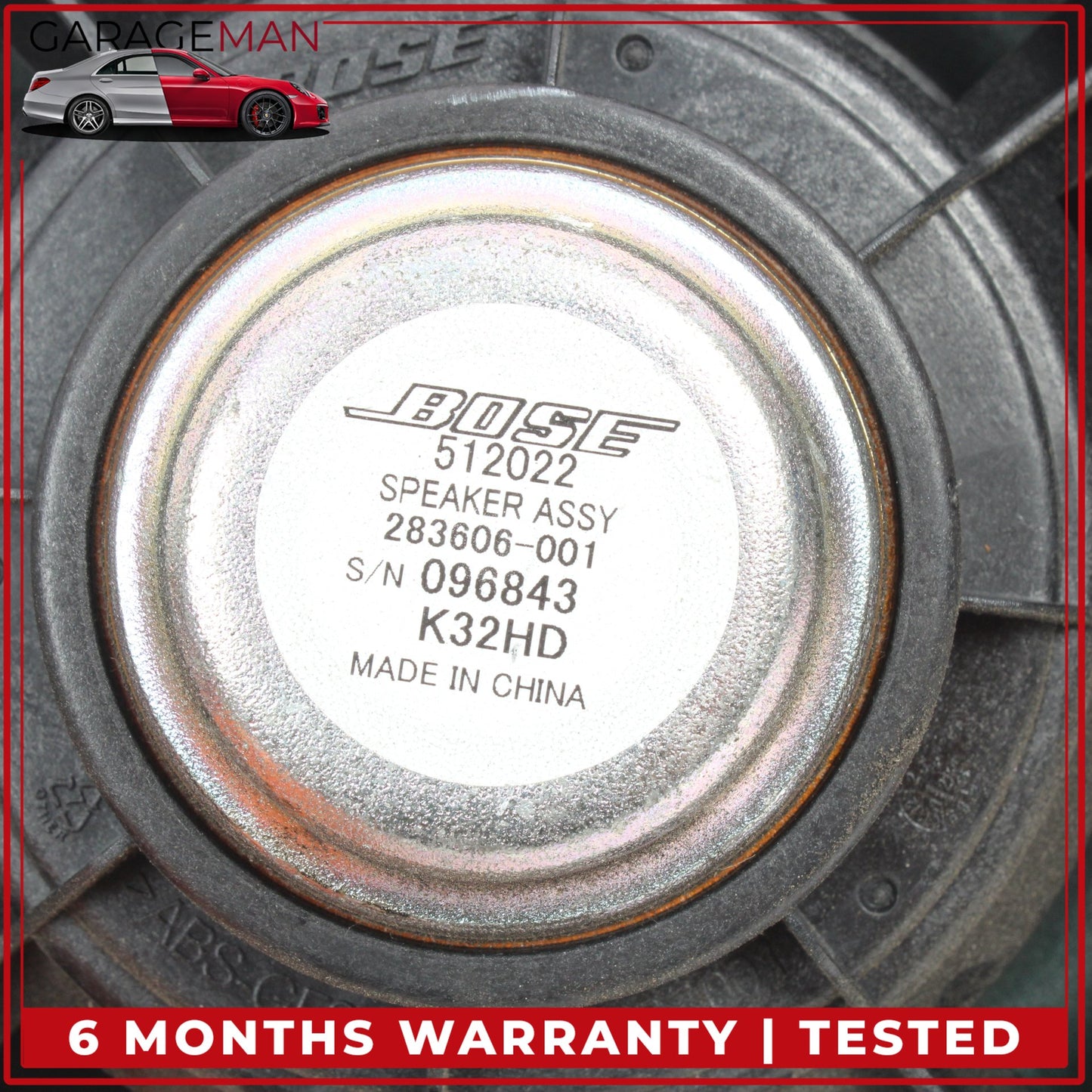 2003-2019 Maserati GranTurismo M145 Front Rear Audio Subwoofer Speaker Set OEM