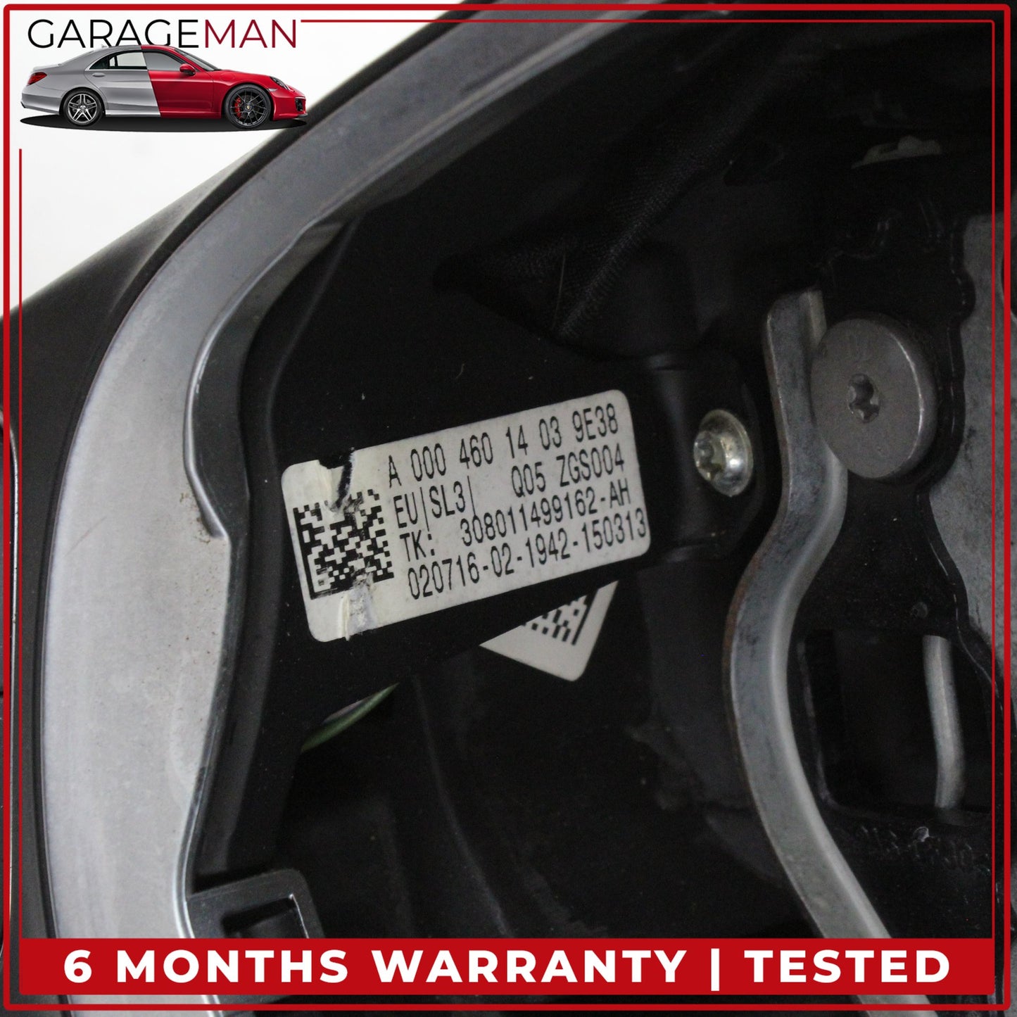 2014-2019 Mercedes W117 CLA250 Steering Wheel w/ Paddle Shifters 0004601403 OEM
