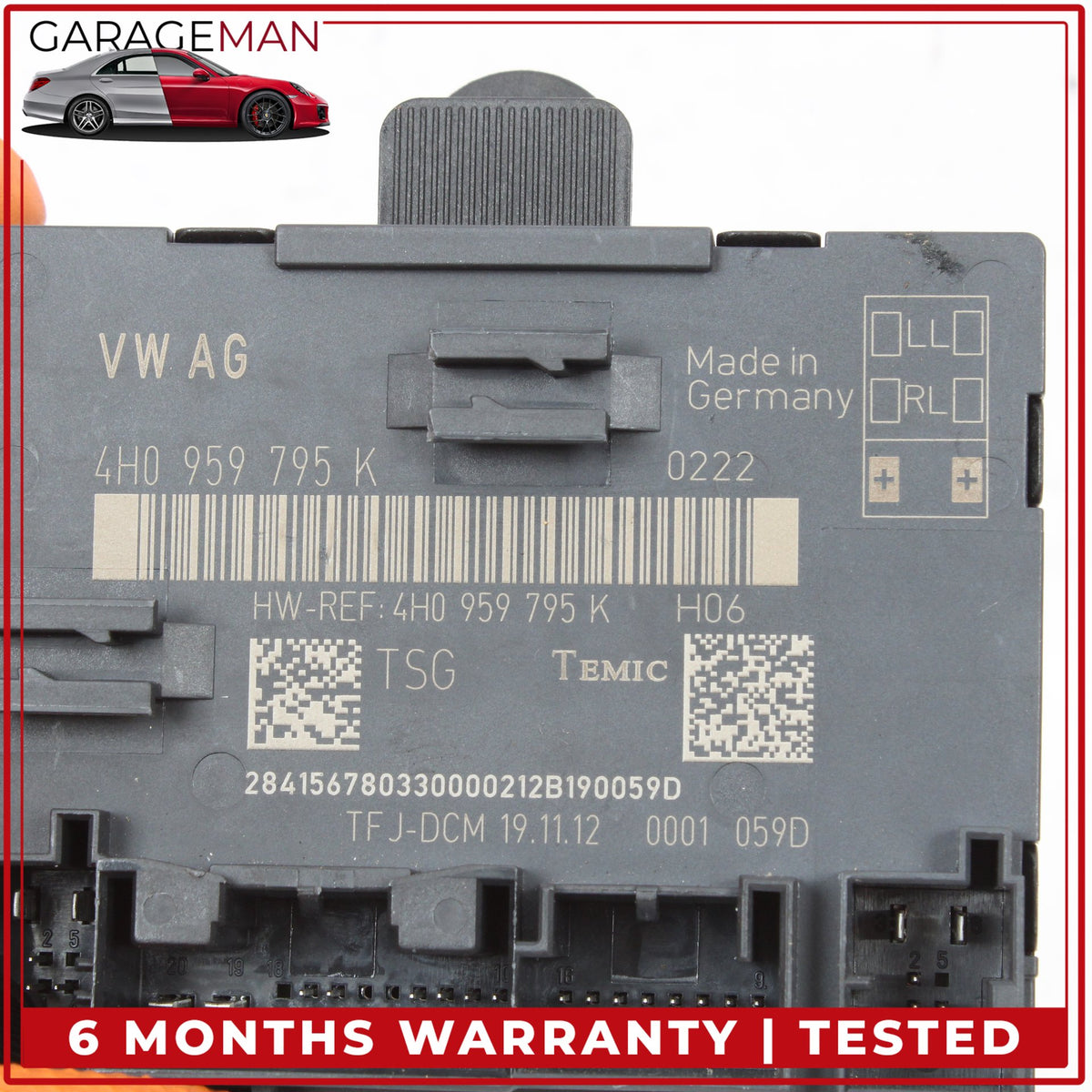 2010-2016 Porsche Panamera 970 Rear Left or Right Side Door Control Module OEM