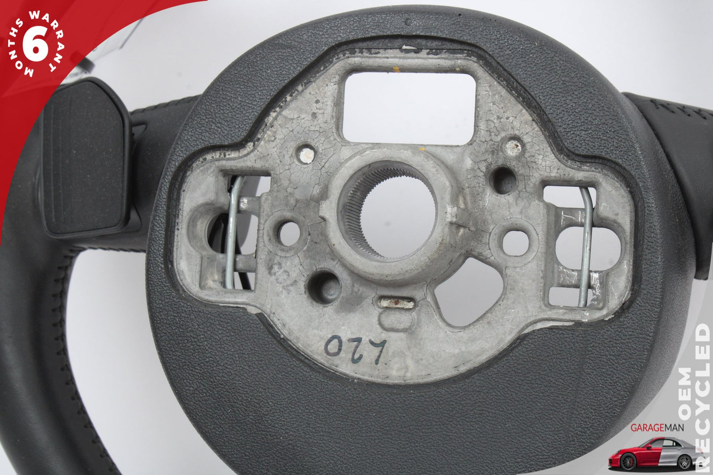2012-2018 Audi A7 A6 Front Left Side Steering Wheel Black 4G0419091S OEM