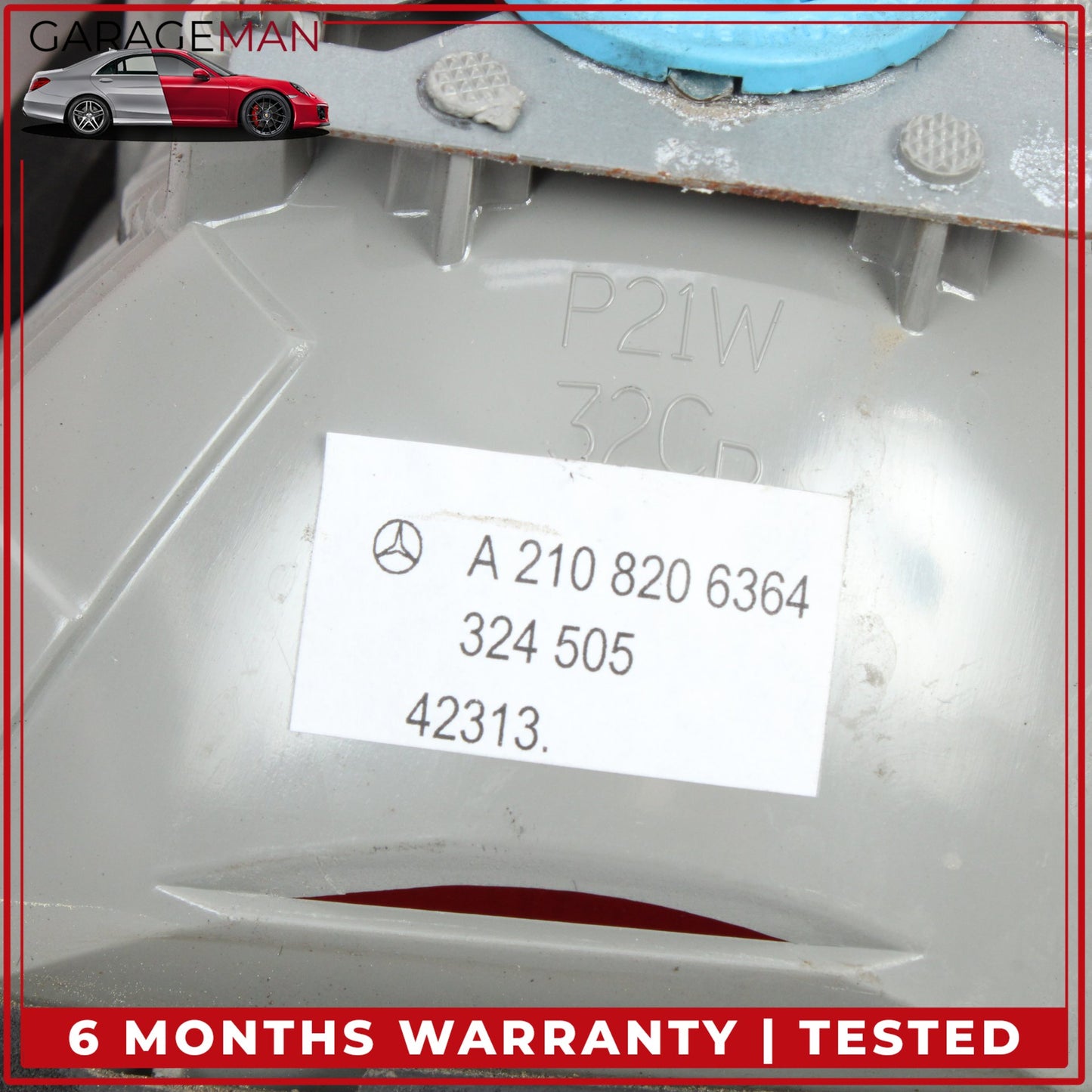 2000-2003 Mercedes W210 E320 Wagon Rear Left Side Inner Tail Light Lamp OEM