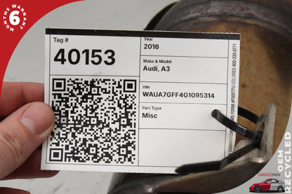 2015-2016 Audi A3 FWD 1.8L Engine Front Exhaust System Pipe Tube 5Q0131690B OEM