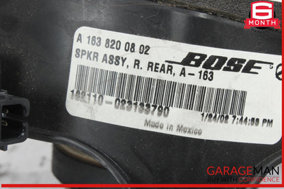 1998-2005 Mercedes-Benz ML320 W163 Audio Speaker Set 1638200802