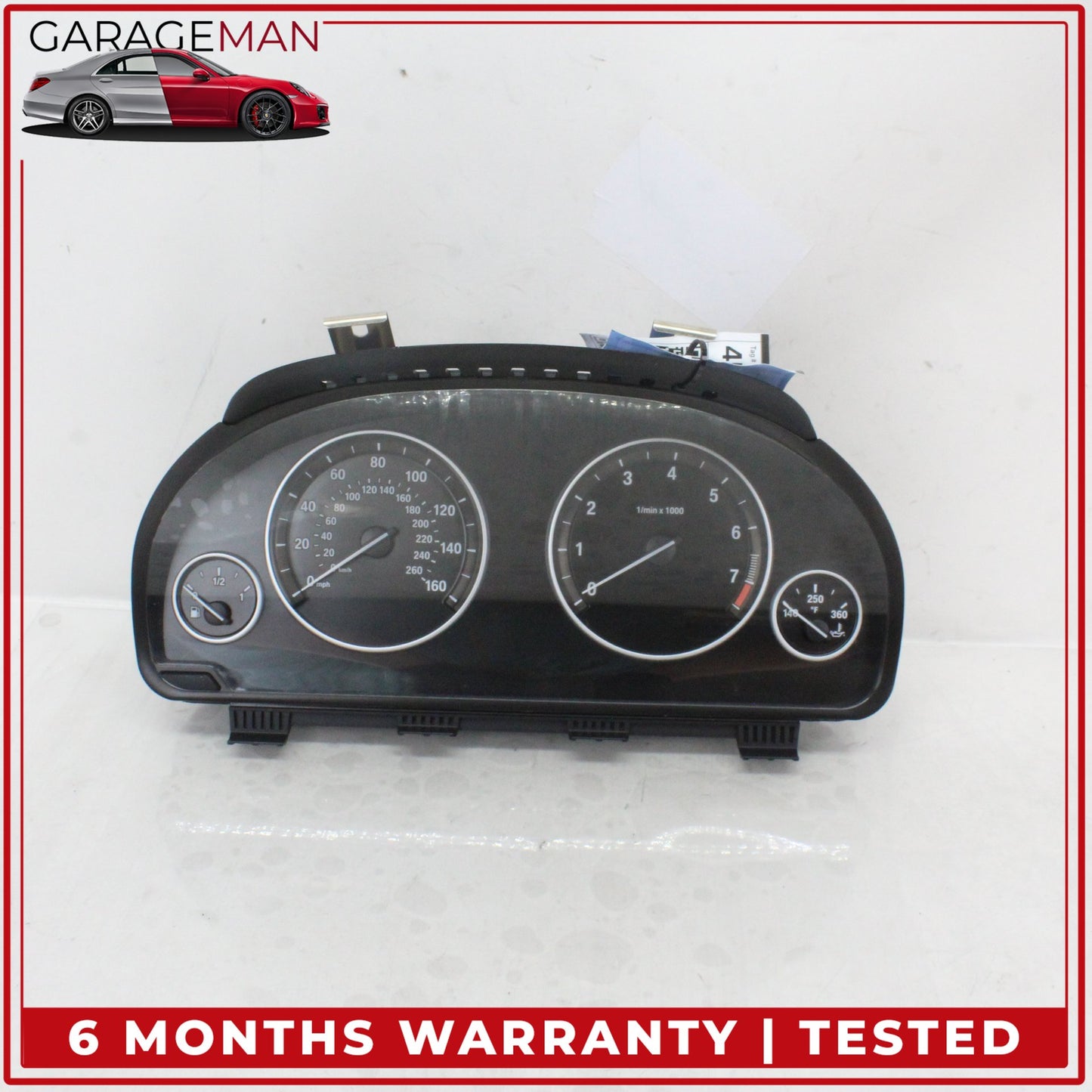 2011-2013 BMW 528i F10 Speedometer Instrument Cluster 9227606 OEM