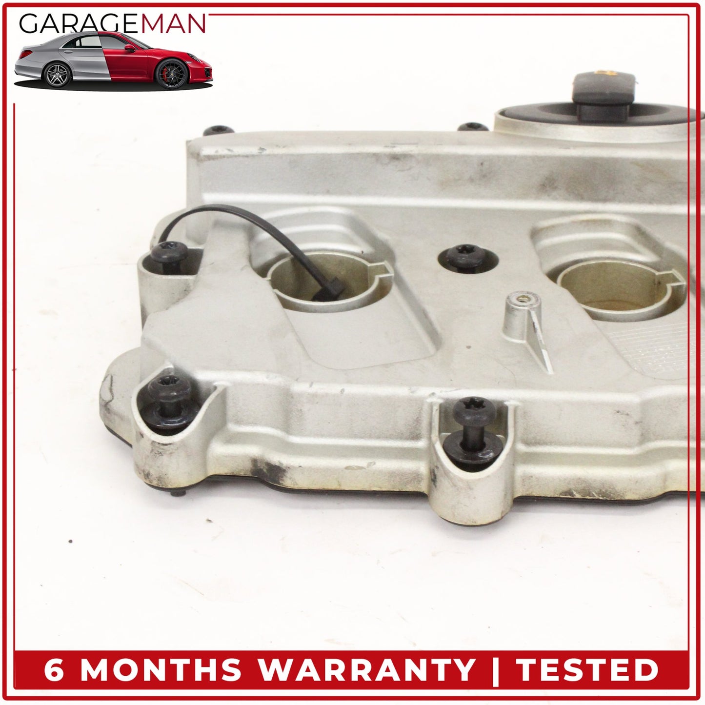 2011-2018 Porsche Cayenne 958 Left Side Engine Cylinder Head Valve Cover OEM