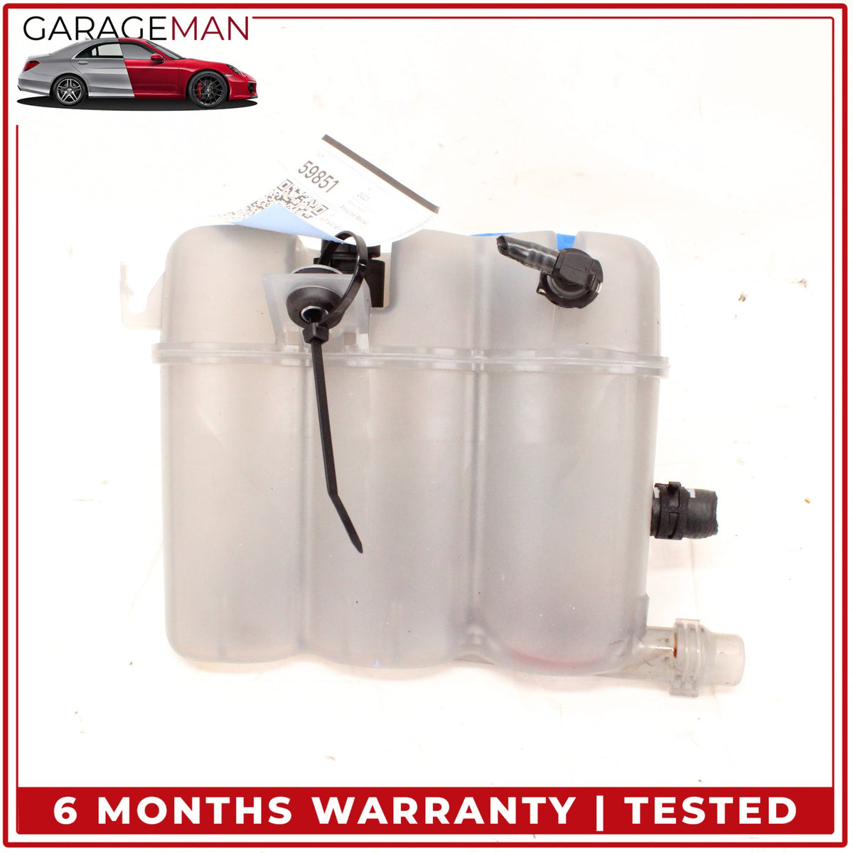 2019-2026 Porsche Macan 95B Coolant Overflow Reservoir Tank 95B121407A OEM