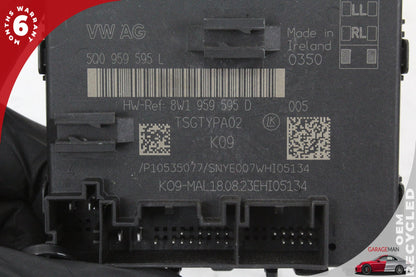 2019-2025 Audi A3 S3 Q3 VW Atlas Rear Left or Right Side Door Control Module OEM