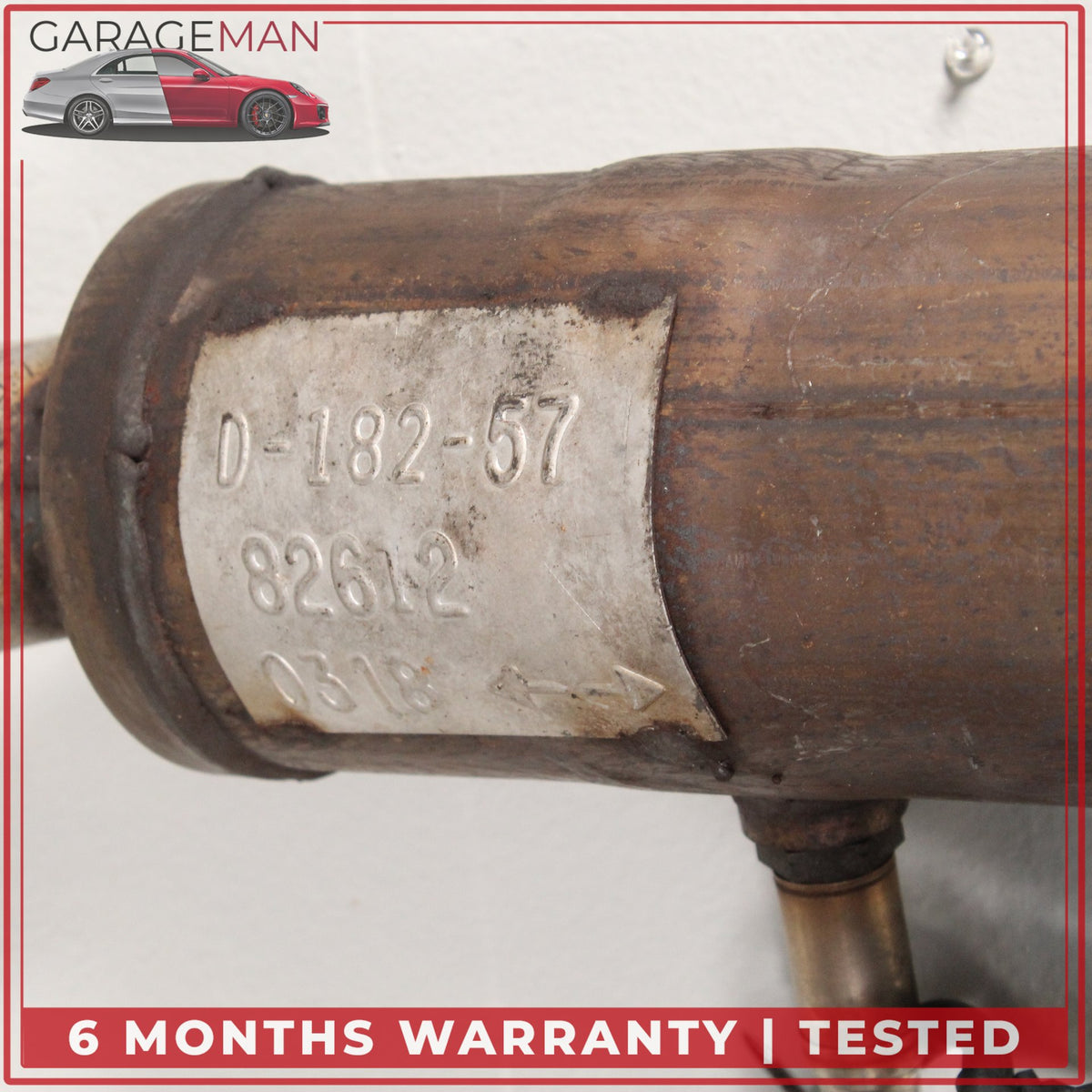 1999-2001 Porsche 911 Carrera 996 Left and Right Side Exhaust Downpipe Set OEM