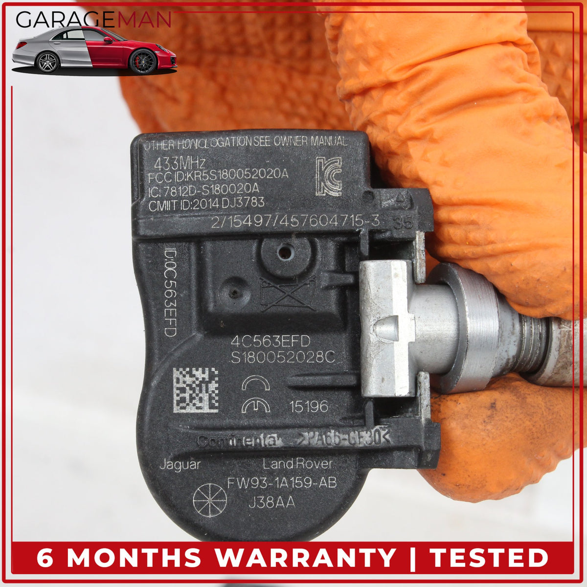 2013-2022 LR Range Rover L405 Tire Pressure Sensor (Set of 4) FW931A159AB OEM