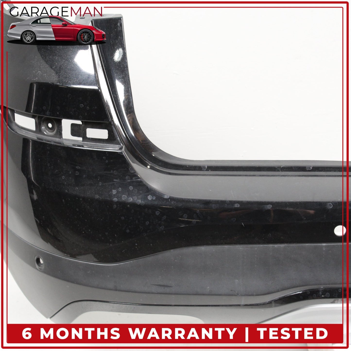 2011-2017 BMW X3 F25 SUV Rear Bumper Cover Panel w/o PDC Black 7392992 OEM