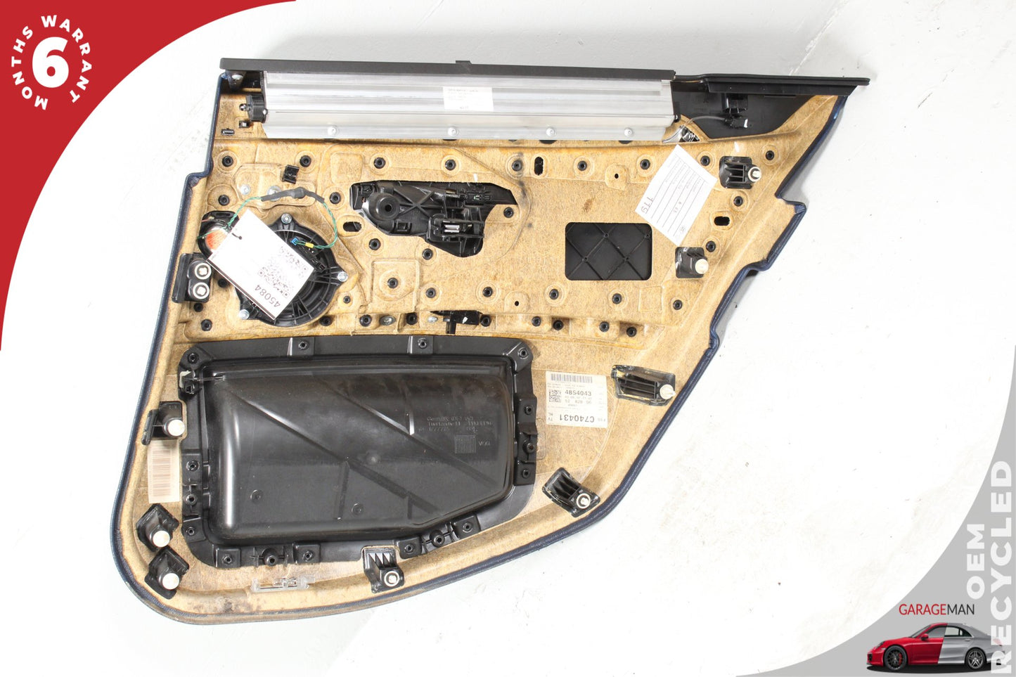 2011-2016 BMW 528i 535i F10 Rear Left Driver Side Interior Door Trim Panel OEM