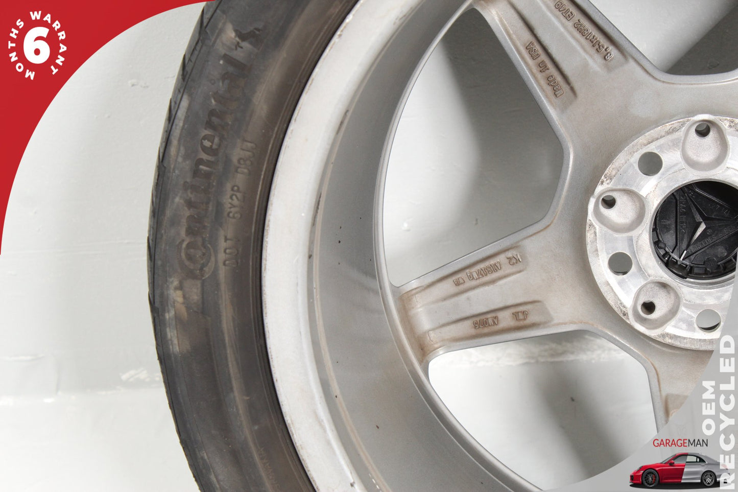 2015-2018 Mercedes W205 C300 Rear Wheel Tire Rim 8.5Jx18H2 ET49 2054011200 OEM