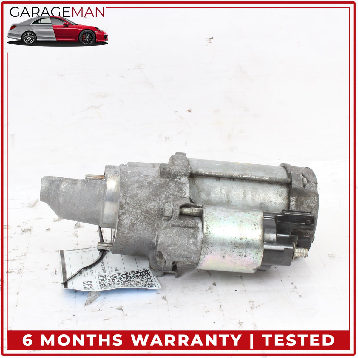 2008-2014 BMW 650i 550i 4.4L V8 N63 Engine Starter Motor 12V Denso 7603779 OEM