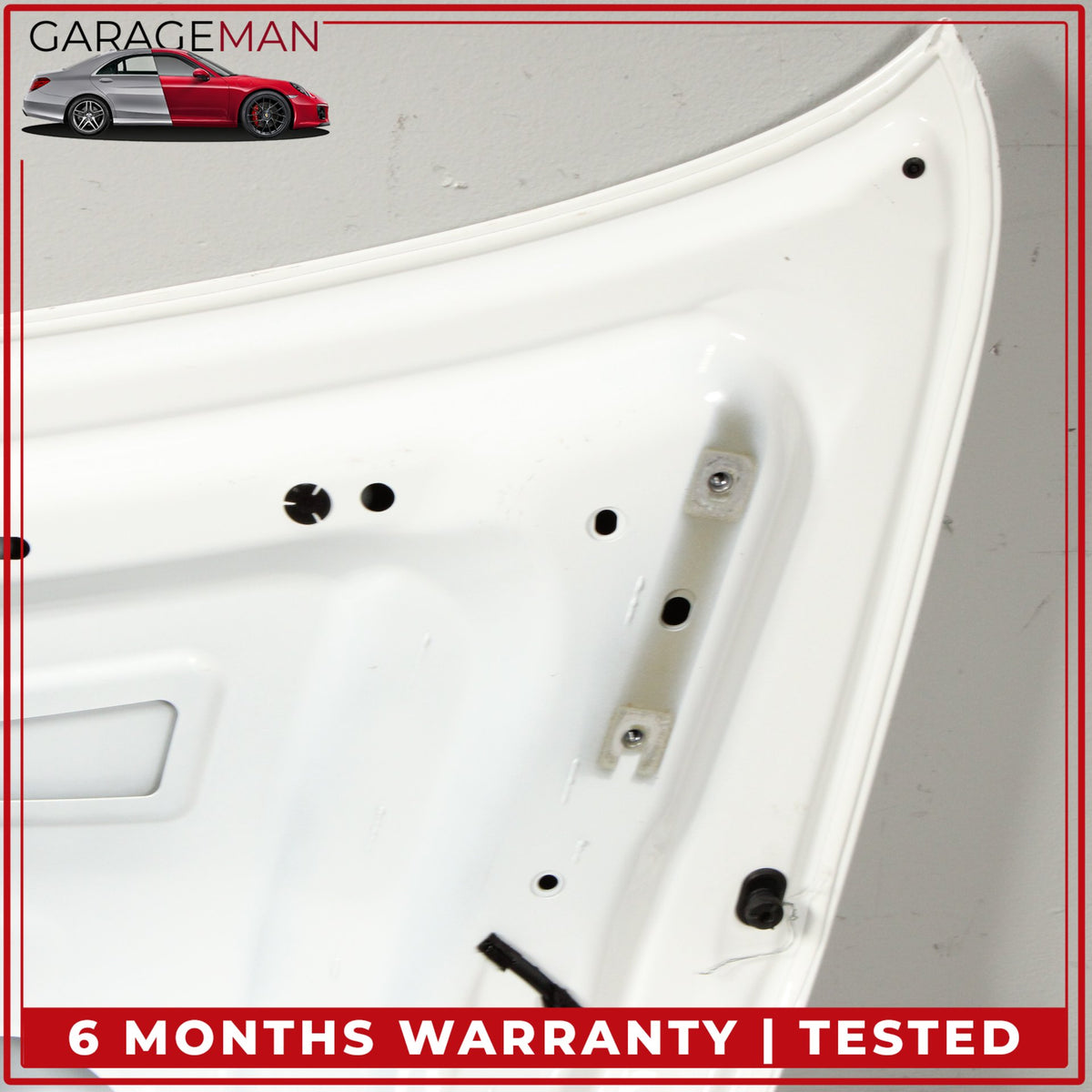 2017-2020 Mercedes W213 E300 Rear Trunk Lid Panel Assembly Polar White OEM