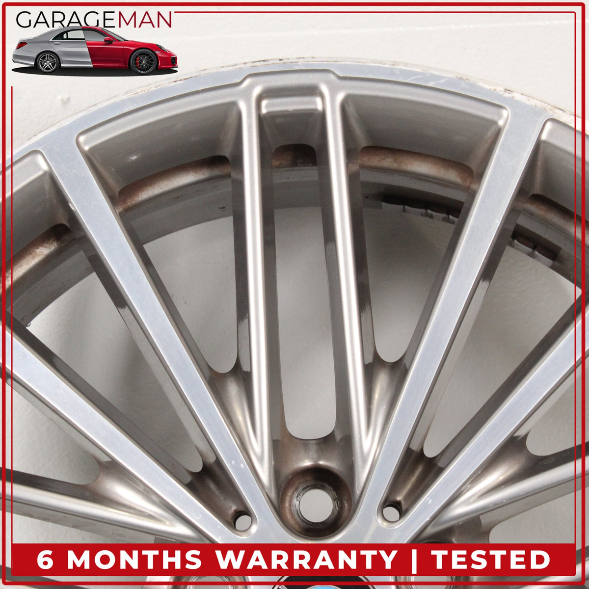 2017-2023 BMW 530e 530i M550i 540i Front Side Wheel Rim 8JX19H2 IS30 6894839 OEM