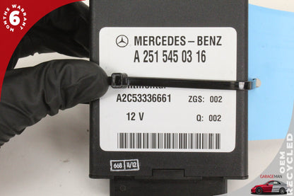 06-13 Mercedes R350 W251 Airmatic Air Suspension Control Module 2515450316