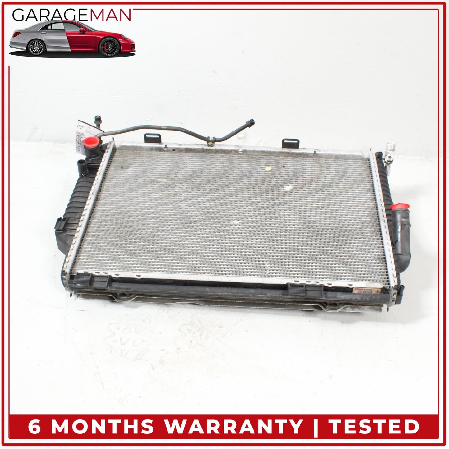 2001-2004 Mercedes-Benz SLK320 R170 Engine Cooling Radiator AC A/C Condenser Assembly 2025007803