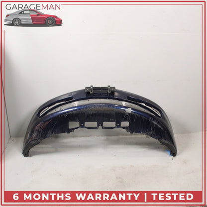 1999-2001 Porsche 911 Carrera 996 Front Bumper Cover Lapis Blue Metallic OEM