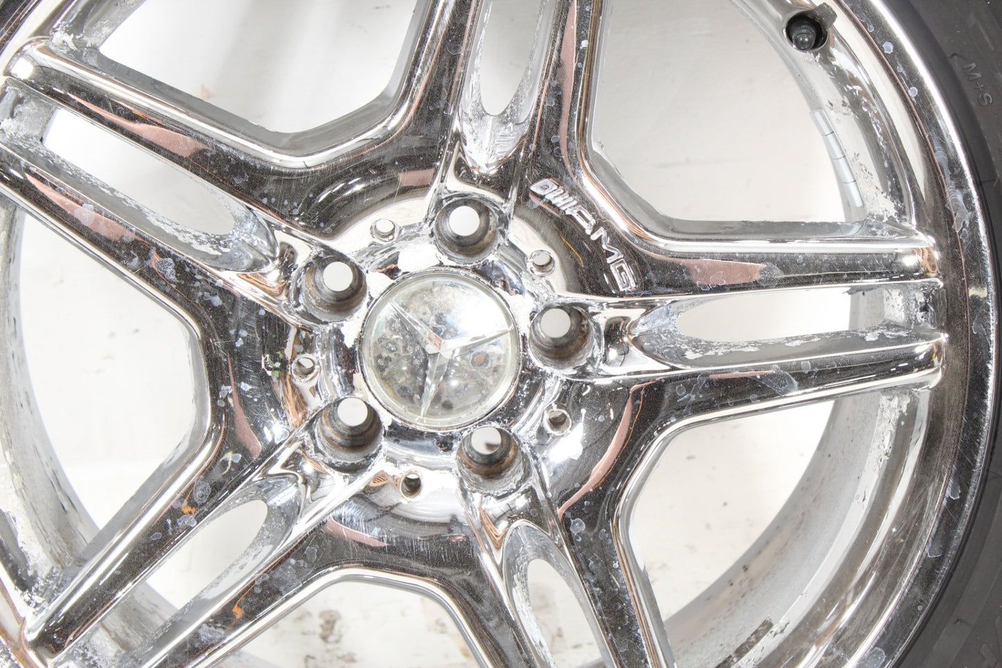 2003-2012 Mercedes R230 SL550 SL65 AMG Front Wheel Tire Rim 8.5Jx18H2 ET30 OEM