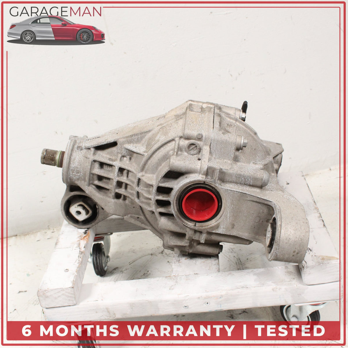 2011-2018 Porsche Cayenne 958 3.6L VR6 Rear Differential Diff Axle Carrier OEM